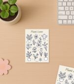 Lámina de stickers - Plant lover | Lineal - Imagen 3