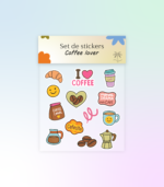 Set de stickers – Coffee lover